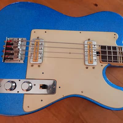 Hofner Telecaster Bass 60s - Sternenblau image 2