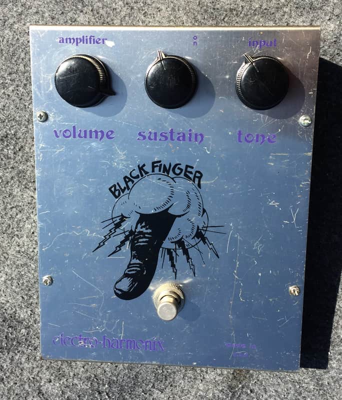 Electro-Harmonix Black Finger 1976 - Large Metal Box image 1