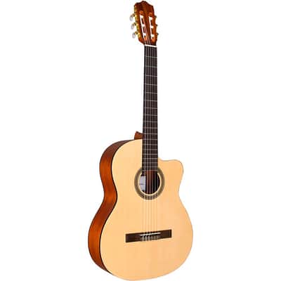 Cordoba C1M-CE Protege Cutaway Nylon-String Acoustic-Electric Classical Guitar Natural image 3