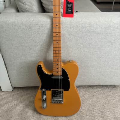 Fender Player Telecaster Left-Handed with Maple Fretboard 2018 - 2024 - Butterscotch Blonde image 1