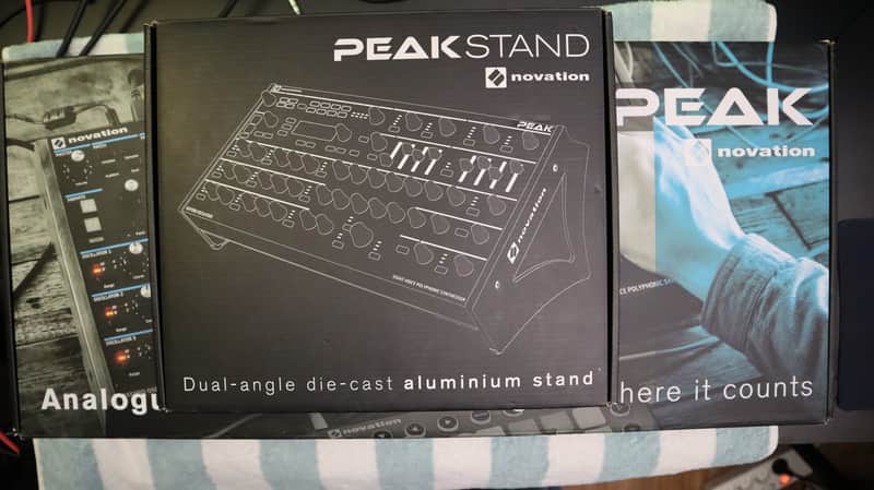 Novation Peak 8-Voice Polyphonic Synthesizer + Genuine Novation Peak Stand image 1