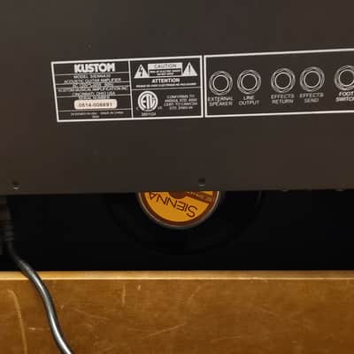 Kustom Sienna 30 Pro 30-Watt 1x10" Guitar Combo 2018 - Present - Local Pickup Only image 3