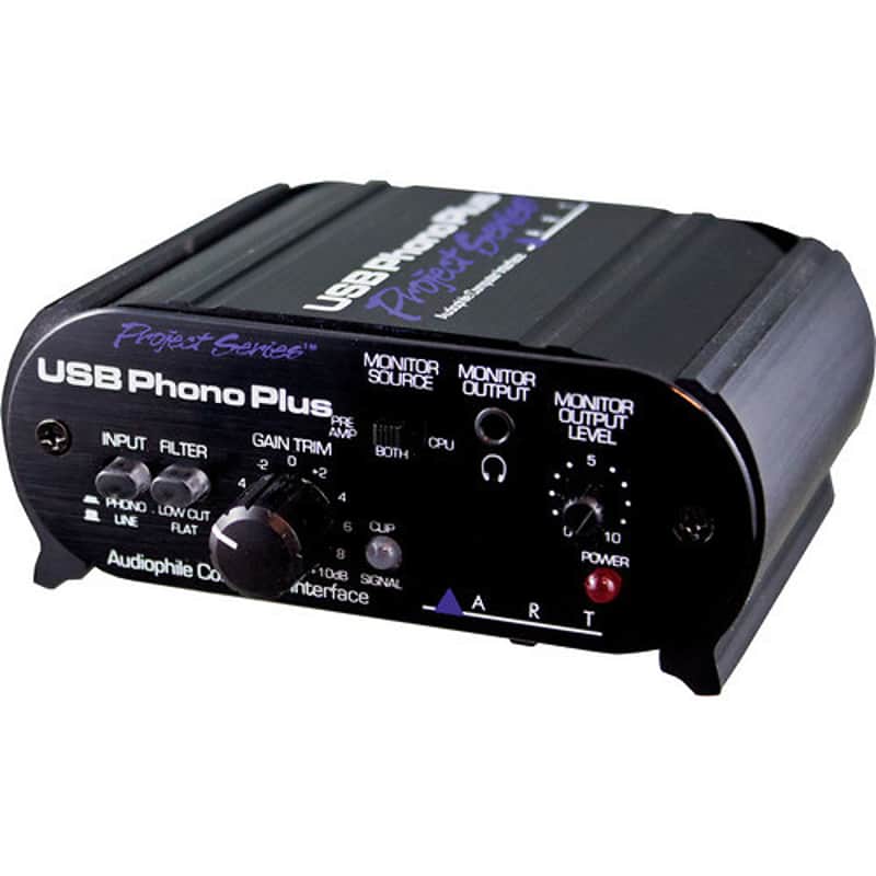 ART USB Phono Plus Phono Preamp with USB image 1
