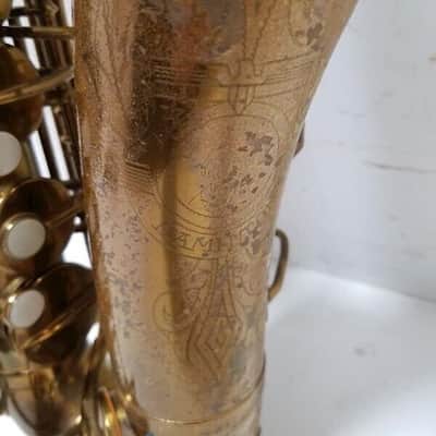 Hamilton Alto Saxophone USA w/ case/neck/MP/strap, Very Good condition image 10