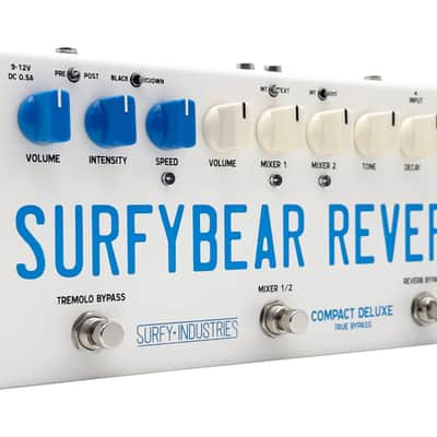 Surfy Industries SurfyBear Compact Deluxe V1.0 Reverb Pedal image 2