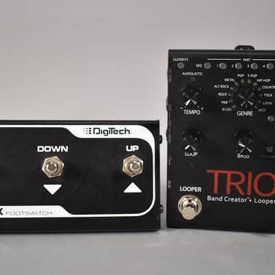 DigiTech TRIO Plus Band Creator + Looper w/ FS3X 3-Button