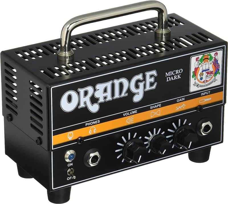 Orange Amps, 1 Electric Guitar Power Amplifier, Black (Micro Dark) image 1