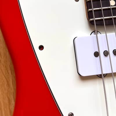 MODIFIED Fender Player II Jazzmaster - Coral Red image 9