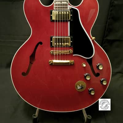 2010 Gibson ES-345 Stereo Reissue in Faded Cherry; Comes with Non-Original Gibson Hard Case and Pro-Setup!  Made in USA! image 1