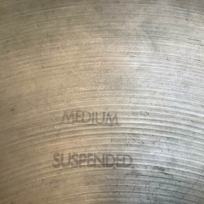RARE! Zildjian 30" A 60s and 28” A 50’s Block Stamp Rides Pair image 4