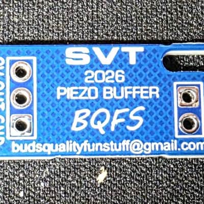 BQFS-PBP Piezo Buffer/Preamp 2026 - Brand New - One Year Warranty! image 4