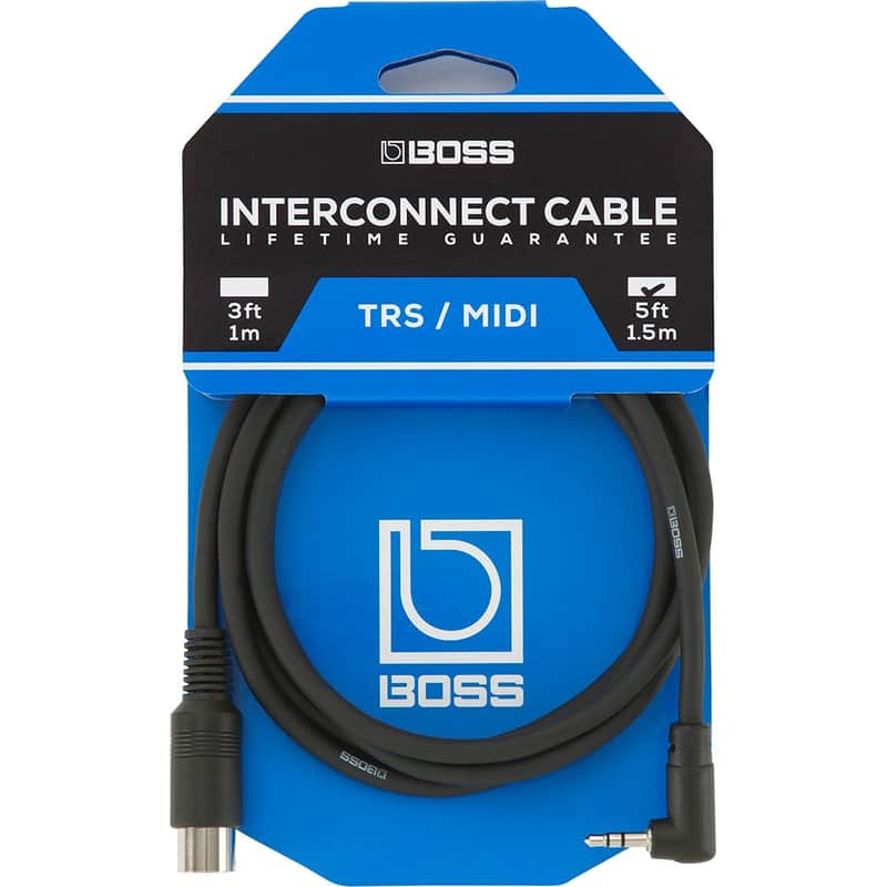 Boss BMIDI-5-35 Type A MIDI to 3.5mm TRS Cable image 1