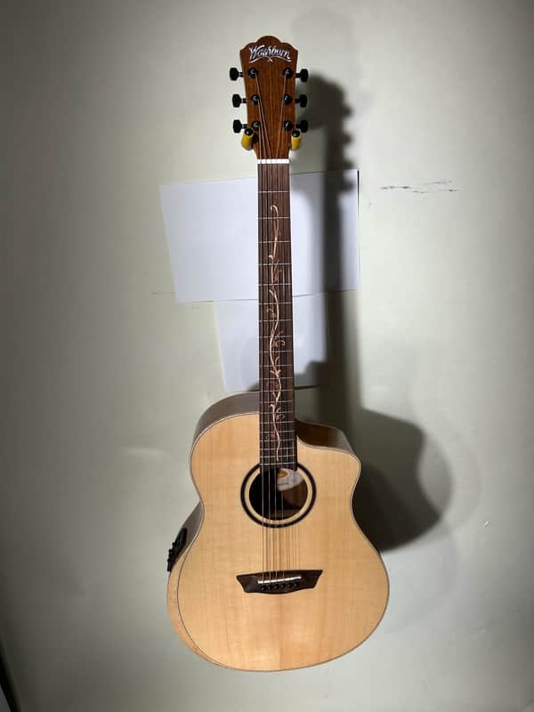 Washburn Acoustic/Electric Bella Tono Suprema Guitar - Natural Finish image 1
