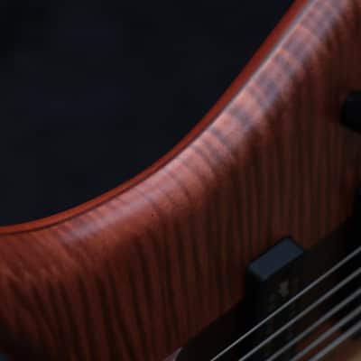 Spector Euro 5 RST Sienna Stain Matte Flame Maple Top 5-String Electric Bass w/Bag image 16