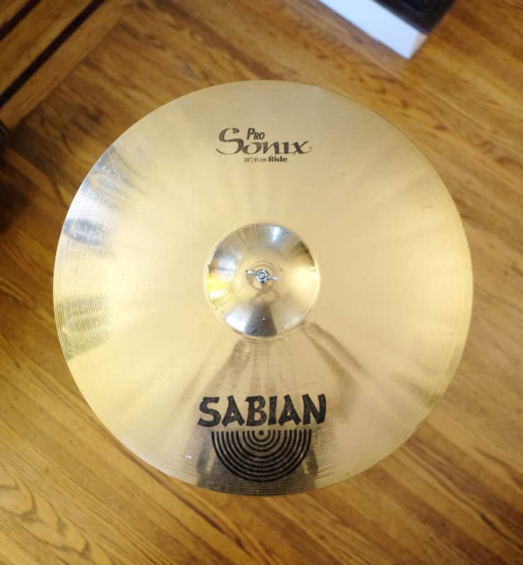 Sabian 20" Pro Sonix Ride Cymbal 2002 - 2004 - Brilliant image 1