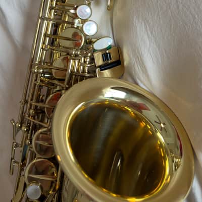 Selmer-Paris Super Action 80 Series III (Model 62 HA) (High Altisimo) Professional Model Eb Alto Saxophone Late 90's Gold Lacquer image 7