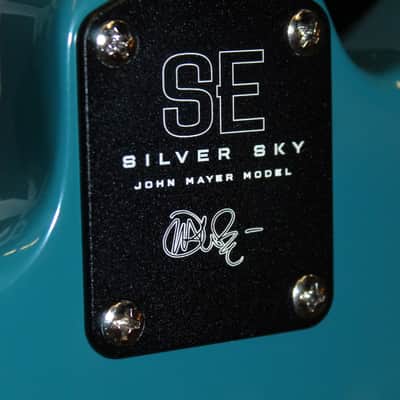 PRS SE John Mayer Silver Sky w/ Maple Board 2023 - Nylon Blue image 6