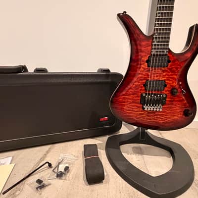 Siggi Braun Little Crow Magma Burst 2020 - 5A quilted maple Magma burst image 7
