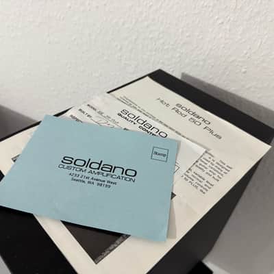 Soldano Hot Rod 50 Plus XL 2000 - Black image 10