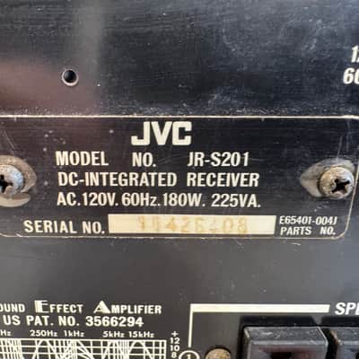 JVC JR-S201 Receiver HiFi Stereo Vintage Home Audio Phono 2 Channel Japan PARTS image 6