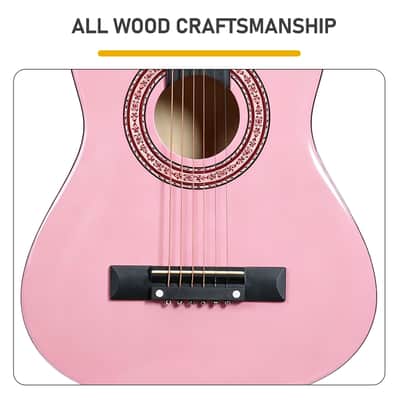 🎸Kids/Children/Junior/Travel 30 Inch Acoustic Guitar +Soft Case/Gig Bag +Tuner +Strap +Picks!🎸 image 4
