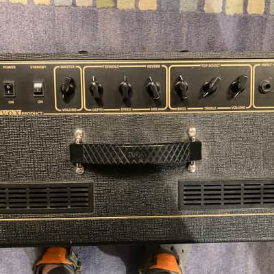 Vox AC15CC1 Custom Classic 15-Watt 1x12" Guitar Combo 2006 - 2010 - Black image 2