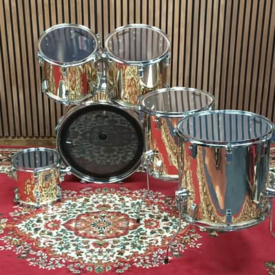 Remo Acousticon Kit In Mirror Gold – 20″, 16″,14″,13″,12″&10″ image 14