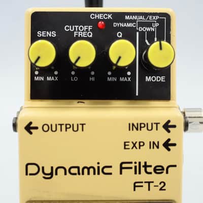 Boss FT-2 Dynamic Filter 1986 Made in Japan ACA Vintage Guitar Effect Pedal 721200 image 3