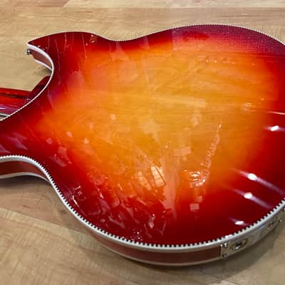 Rickenbacker 90th Anniversary 4005XC Amber FireGlo (Sunburst) image 7