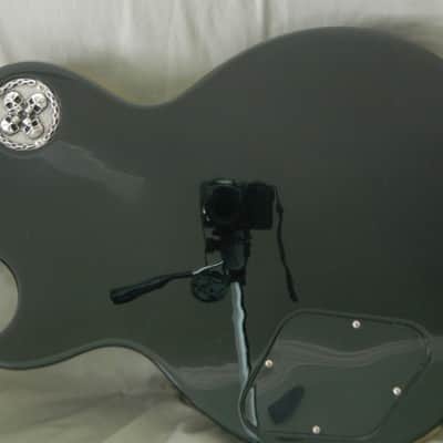 Skull toggle switch cavity back plate cover for gibson les paul guitar custom made metal part sweet! image 5