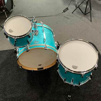 ~WOW!~ SONOR Vintage Series 3-Piece 10/14/20 Benny Greb Style Drum Kit Set in California Blue image 15