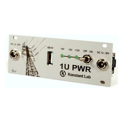 Konstant Lab 1U PWR Eurorack Power Module (Intellijel size) image 9