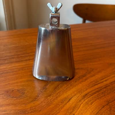 Vintage Japanese 4" Steel Cowbell MIJ Unmarked - See Video! image 4