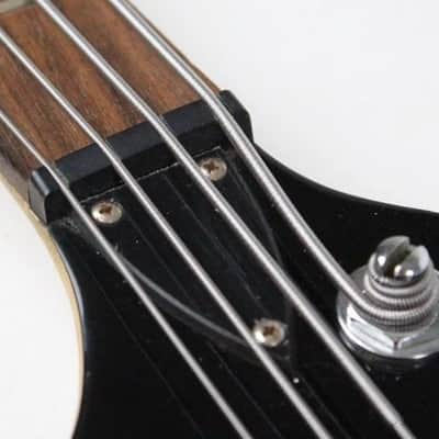 Early 2000's Silvertone Midnight Purple Indigo Jazz Bass J-Style Bass ~Rosewood Fretboard~ image 21