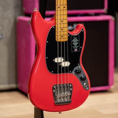 Fender Professional Classic Mustang Bass - Faded Dakota Red image 4
