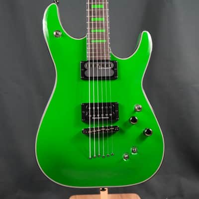 Schecter Kenny Hickey C-1 Electric Guitar w/ Sustainiac - Steele Green (221) image 4