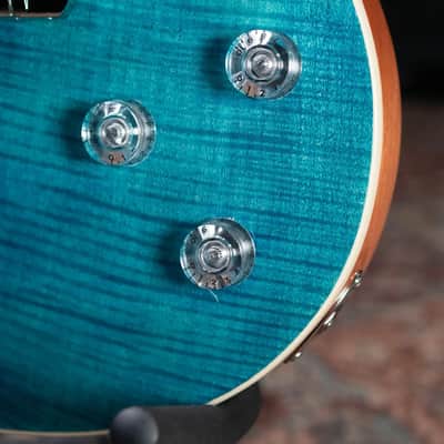 PRS SE Zach Myers Signature Electric Guitar - Myers Blue with Gig Bag image 13