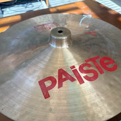 Paiste 2002 China Crash 18" 1980's - Brilliant image 2
