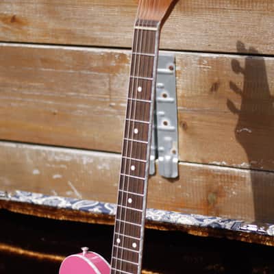 Perinetti Lancia Semi-Hollow - Pink Gold Sparkle image 10