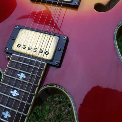 Samick SAT 650 Artist Edition ES335 Guitar OHSC image 22