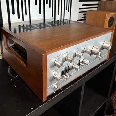 Pioneer SA-9500 80-Watt Stereo Solid-State Integrated Amplifier 1975 - 1979 - Silver image 5