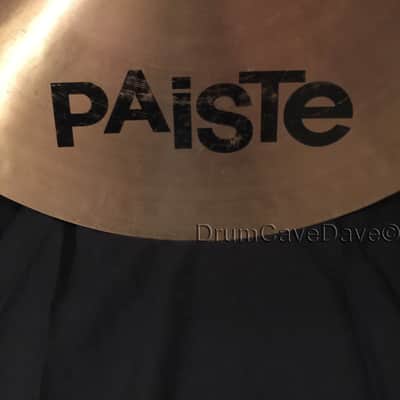FABULOUS 1981 20" PAiSTe SOUND CREATION BRIGHT RIDE CYMBAL image 7