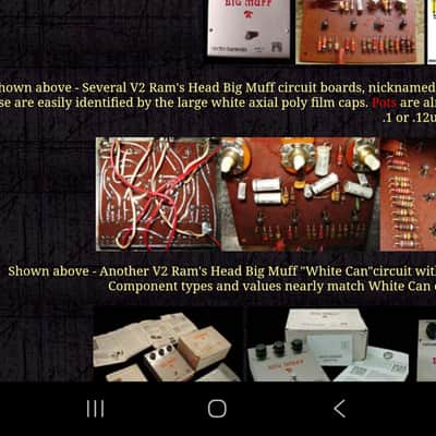 Electro-Harmonix Big Muff Pi V2 Ram's Head 1974 - Silver image 4