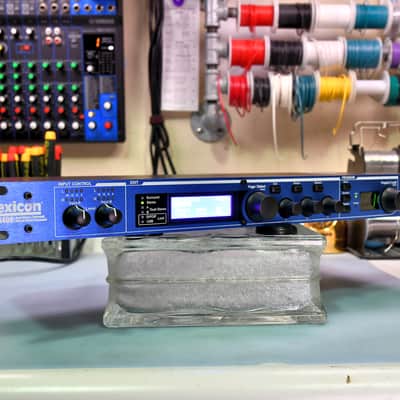 Lexicon MX400 Dual Stereo / Surround Reverb Effects Processor 2010s - Blue image 3