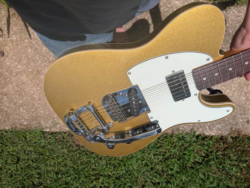Squier Classic Vibe '60s Telecaster Custom SH Bigsby 2025 - Present - Aztec Gold image 1