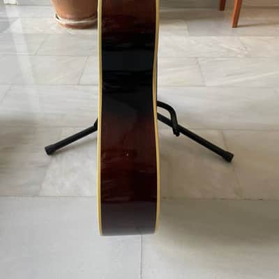 Epiphone EL-00 2012 - Vintage Sunburst with hard case and Dean Markley piezo image 13