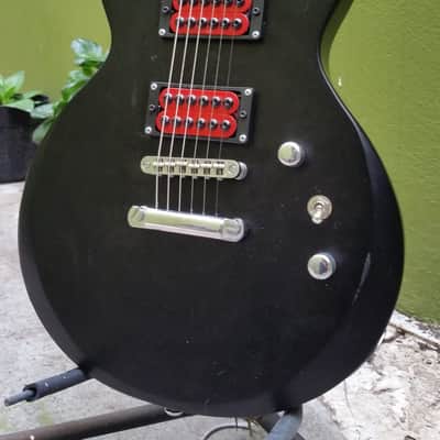 ESP LTD Les Paul shape guitar with pickups upgraded w/ nice strap image 2