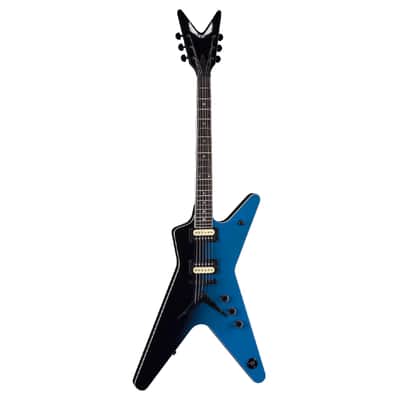 Dean ML 79 Electric Guitar - Black to Blue Fade image 2