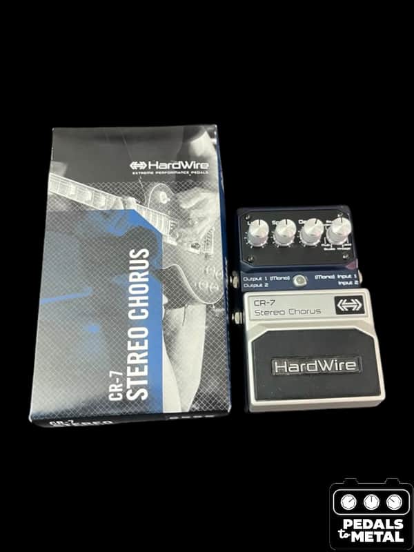 DigiTech Hardwire CR-7 Stereo Chorus 2010s - Silver - X18823 image 1