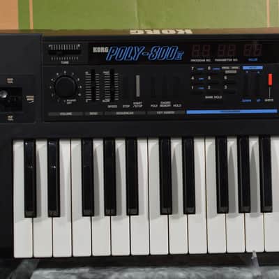 Korg Poly 800 ii Polyphonic Synthesizer Vintage 1986 w Original Box & Manual We Ship FAST image 2